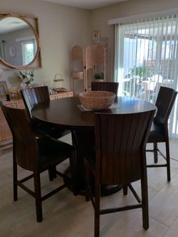 Table and chairs