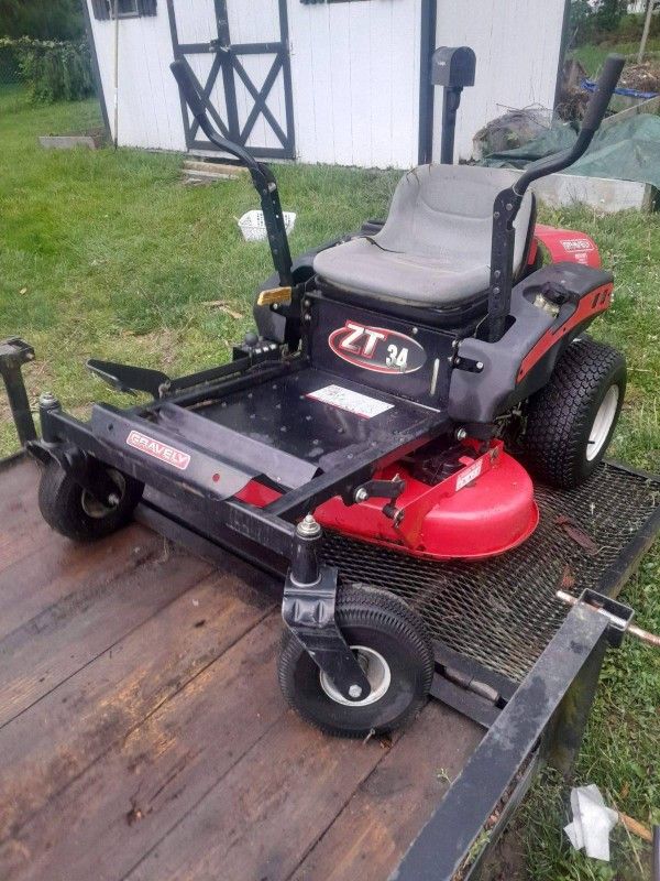 Gravely 34zt Riding Mower