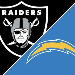 Chargers Vs. Raiders 