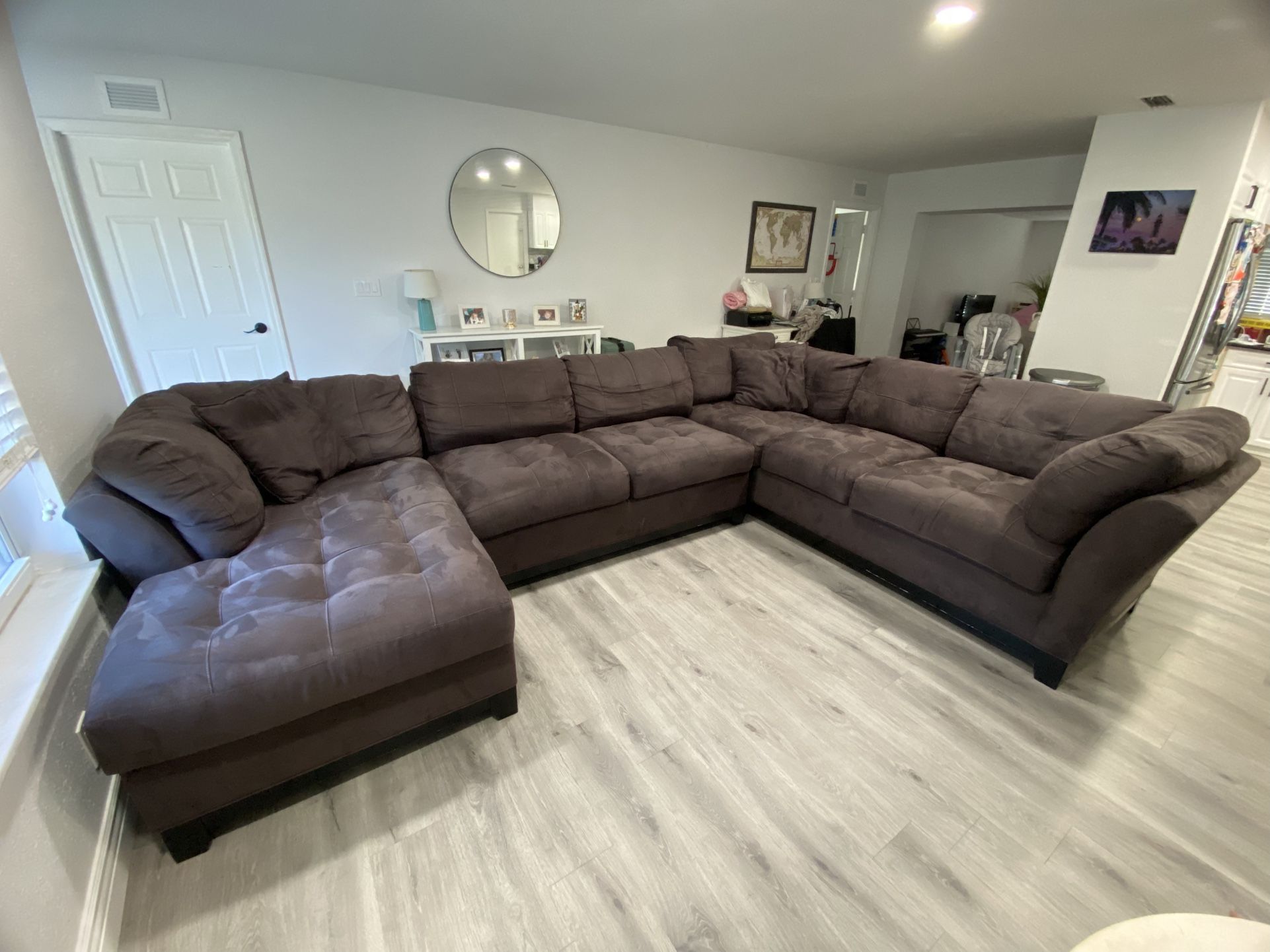 Sectional Sofa By Cindy Crawford