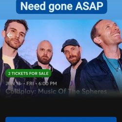 Coldplay Tickets 