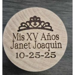 Recuerdos Para Quinceañera, Sweet 15,16, Personalizados, Engraved,openers,magnets,imanes
