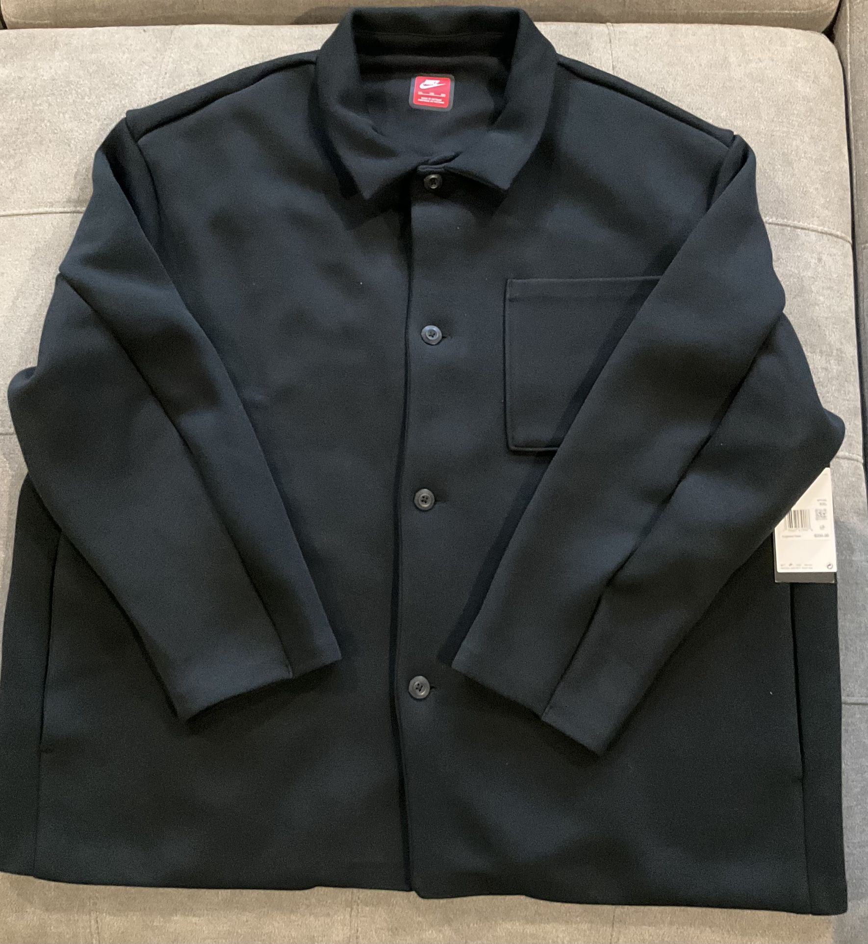 NIKE Sportswear Tech Fleece Reimagined Men’s Oversized Shacket Jacket