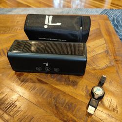 Portable Speaker With Case And Cord 
