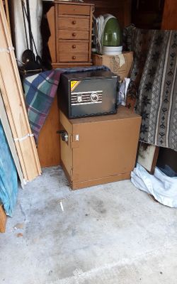 2 Fire  Proof Safes 