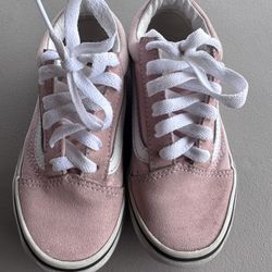 Pink Vans Old Skool sneakers kids size 11
