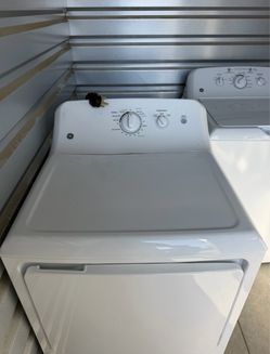 GE washer and electric dryer