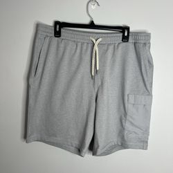 Vuori Sunday Performance Utility Shorts Mens XL Gray V3049