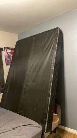 Full mattress box spring