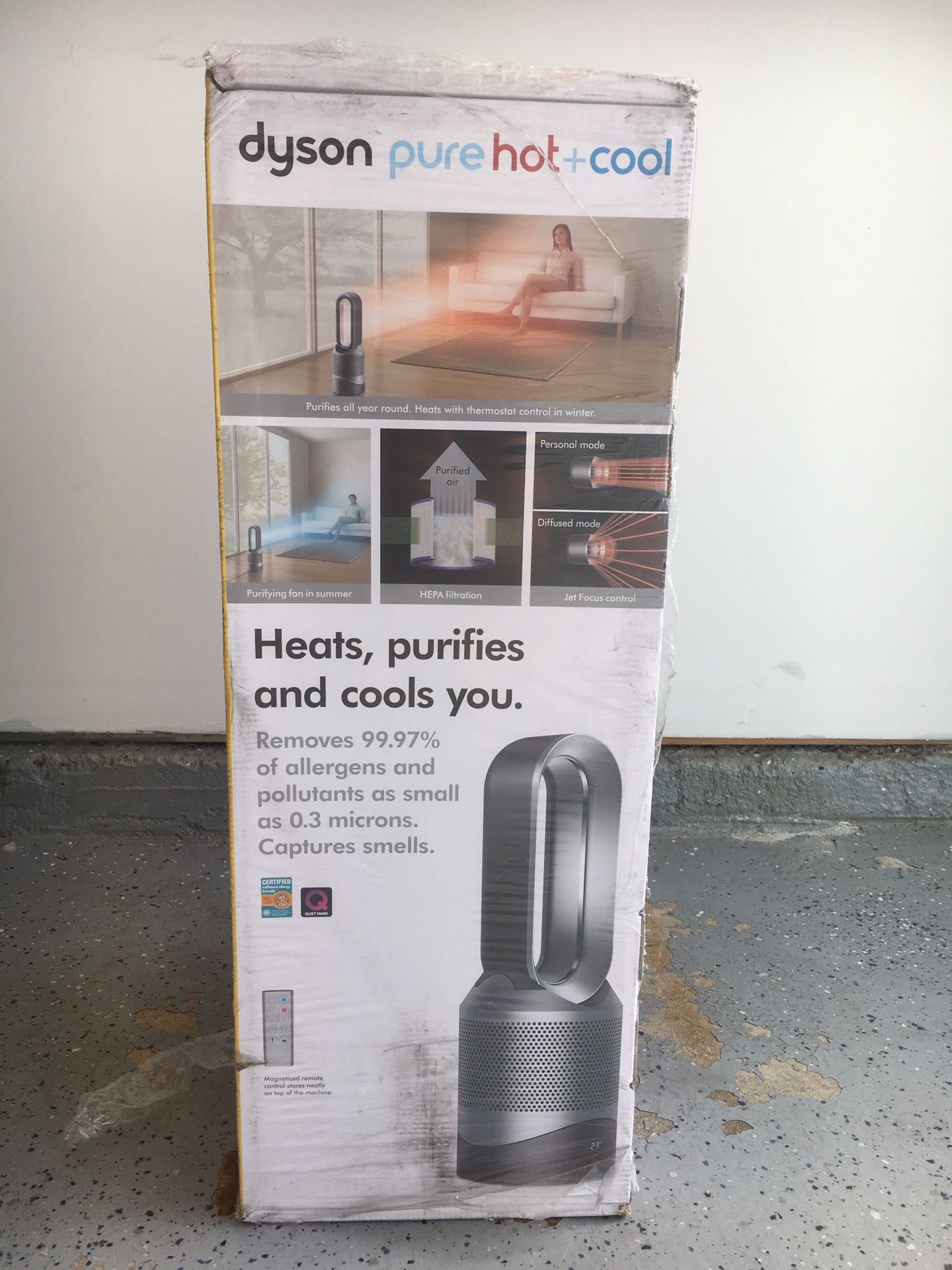 Dyson HP01 Pure Hot + Cool (New)