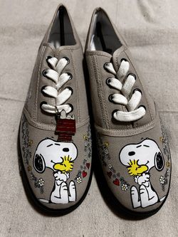 Snoopy And Woodstock Shoes