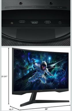 Samsung curve 32” gaming monitor