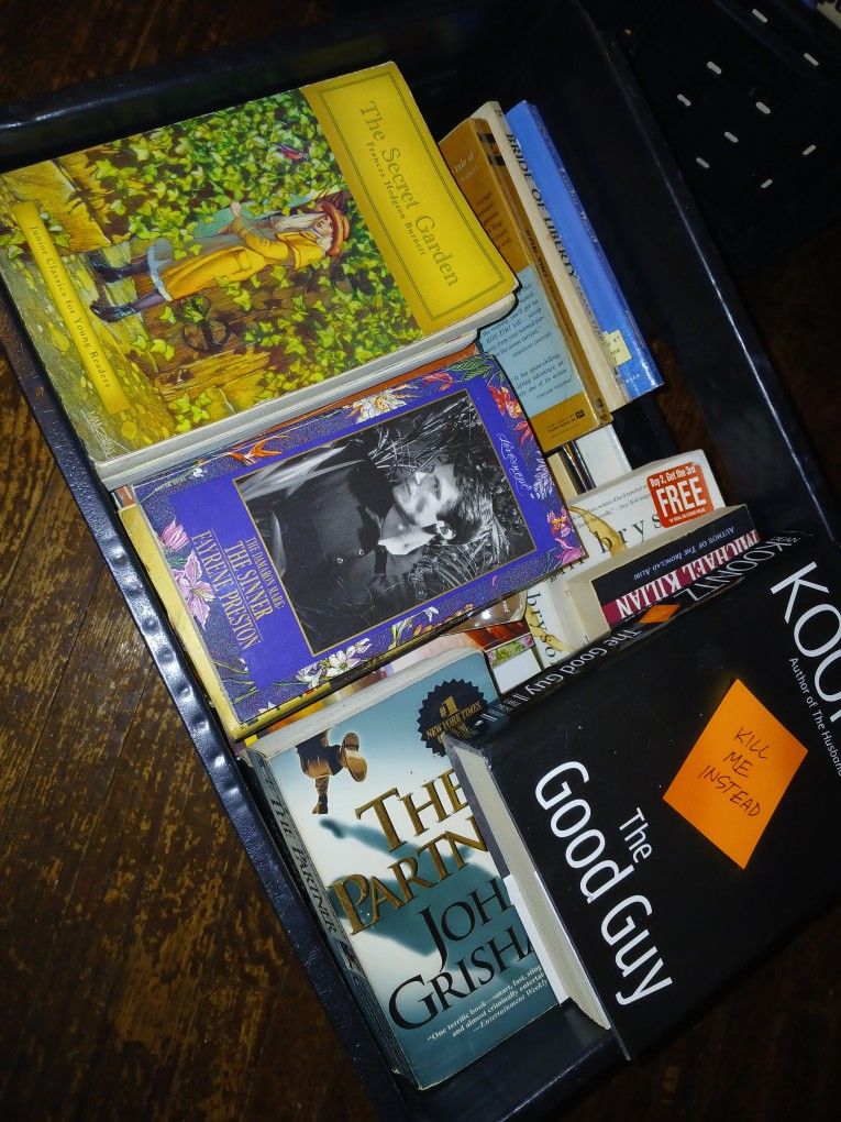 WHOLE LOT OF BOOKS FOR SALE