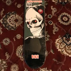 ANDREW REYNOLDS BAKER BIRDHOUSE SKATEBOARD DECK BLUE REAPER 