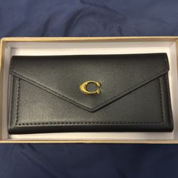 Coach Black Wallet 