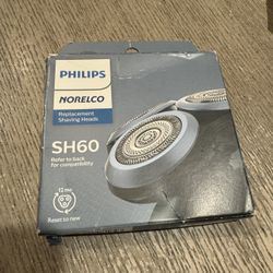 Philips Norelco Genuine SH60/72 Shaving Heads Compatible with Norelco Shaver Series 6000