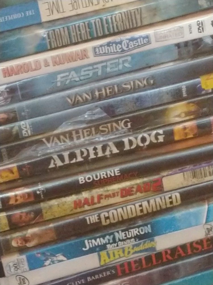 DVD'S 120 OF THEM And Portable Dvd Player