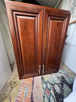 Mahogany Wooden Cabinet