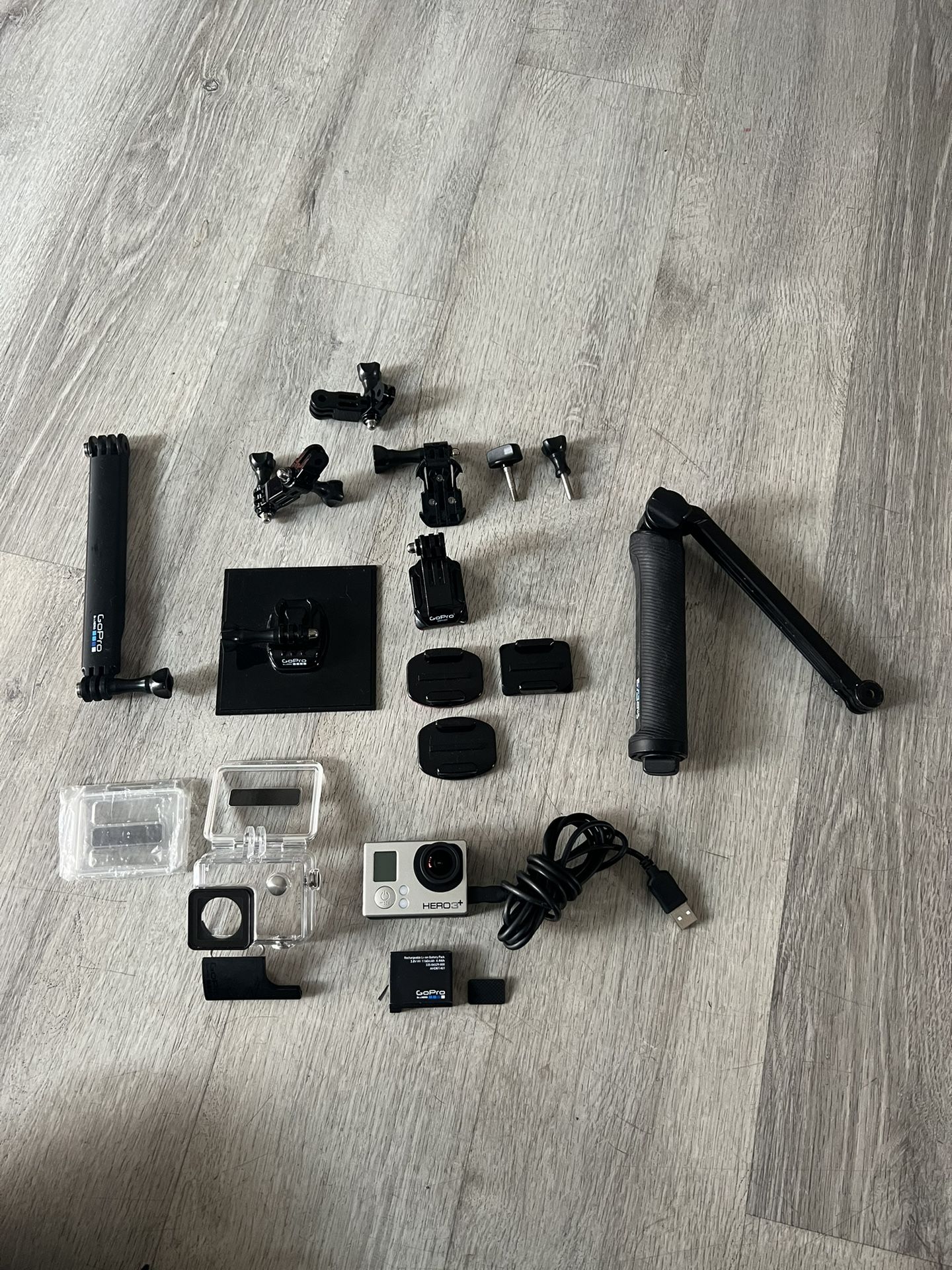 GoPro Hero 3+ w/ accessories