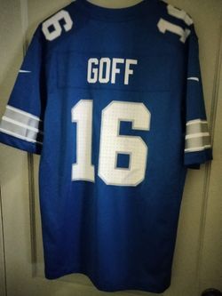 Nike Jared Goff #16 Detroit Lions NFL Jersey