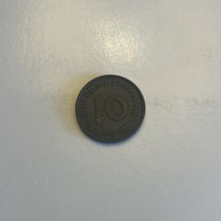 1941 Deutiches Reich 10 Reichspfennig Coin