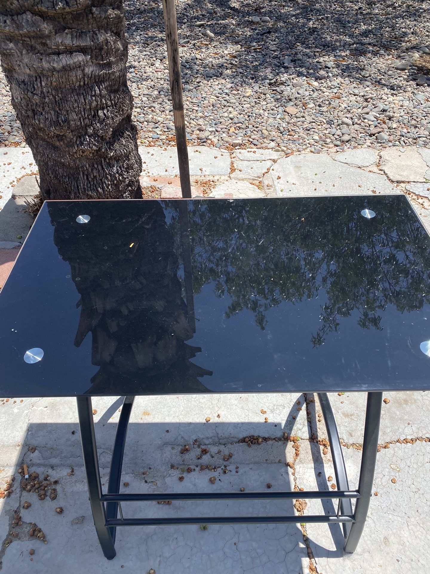 Small Black Desk