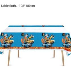 Hotwheels Tablecloth