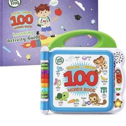 Leap Frog Learning Friends English - Chinese 100 Words Book With Activity Guide   8  Join animal friends Turtle, Tiger and Monkey as you explor