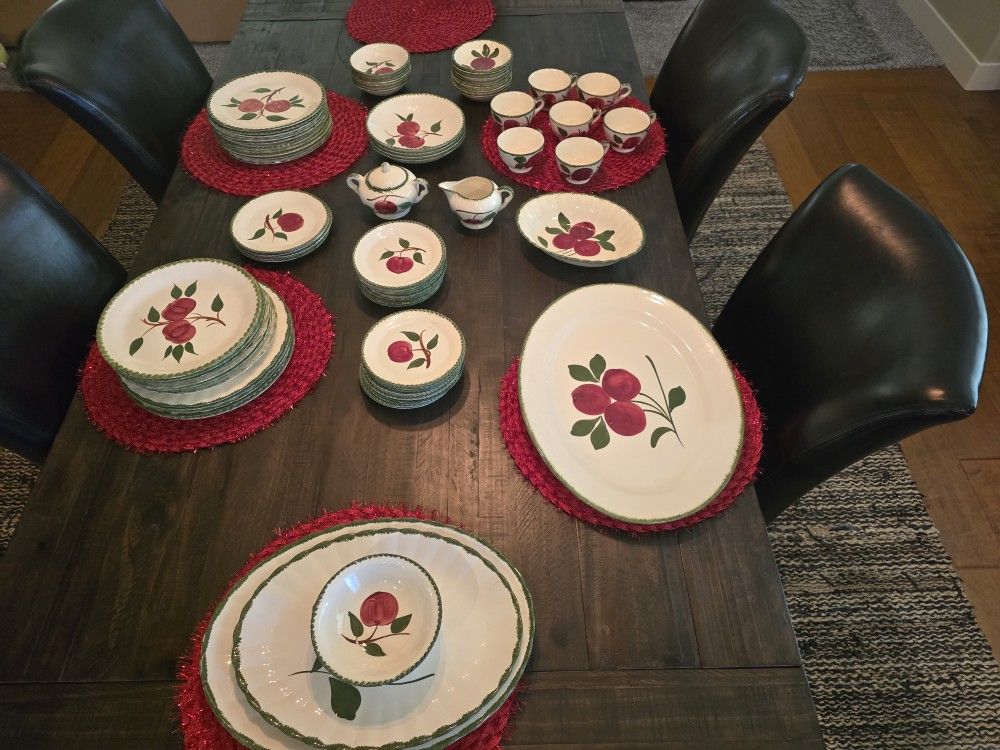 Blue Ridge Apple Dishes