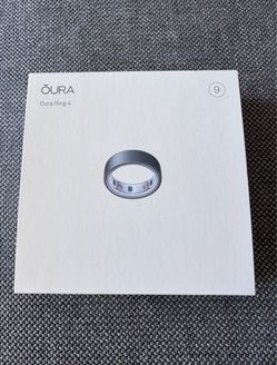 Oura Ring 4 Stealth Size 9 – Brand New Factory Sealed