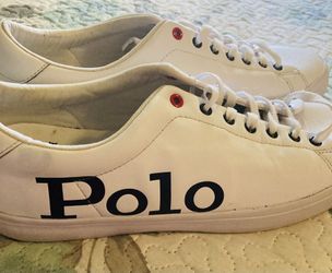 Ralph Lauren Polo Men  Sneakers  Leather Size 12