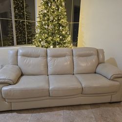 Real Leather Couch