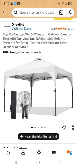 10x10Ft Canopy
