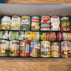 Pantry cans 