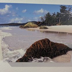 16x20 Canvas Art - Whitehaven Beach, Australia (Original Photo)