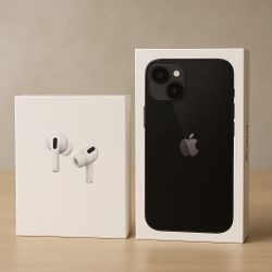 Iphone 13 brand new sealed pack With Airpods 