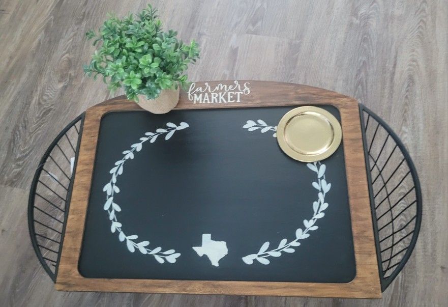 Serving Tray - Breakfast Tray / 2 Storage Racks 🇨🇱 Decor

- Farmhouse 