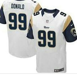 NWT Nike Los Angeles Rams Aaron Donald White jersey