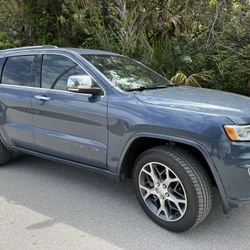 2019 JEEP GRAND CHEROKEE OVERLAND 3.6L V6 4WD*ONLY 79K MILES* WARRANTY  *ONLY 79,000 MILES  *CLEAN FLORIDA TITLE  *ONE OWNER  *CLEAN CARFAX  * 4 NEW T