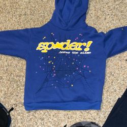Blue Sp5der Hoodie (Brand New)