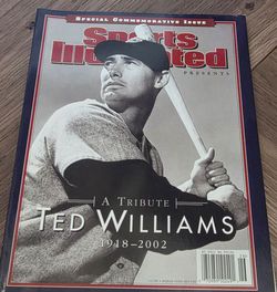 Vintage 2002 Sports Illustrated Ted Williams Tribute Issue