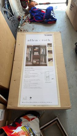 Allen Roth Wood Closet Kit