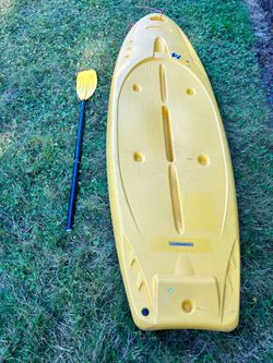 Kayak with Paddle