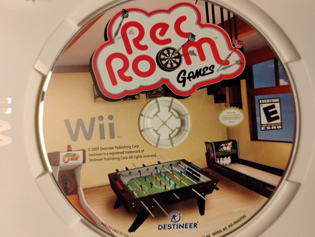 Wii Game. Rec room