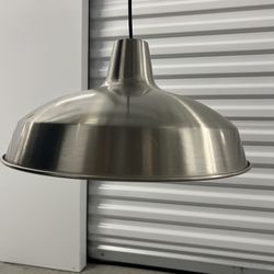Metal Bell Shaped Farmhouse Style Pendant Light