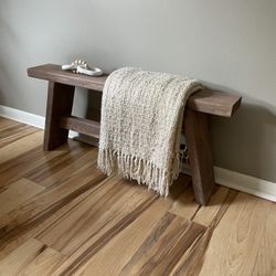 Wood Bench 