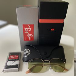 Ray-Ban RB3548-N Hexagonal Sunglasses With Evolve Lenses (New)