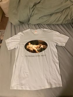 Supreme Leda And The Swan Tee light blue Size M