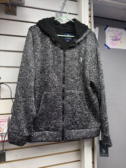 U.S. Polo Assn. Sherpa Lined Hoodie - Size M