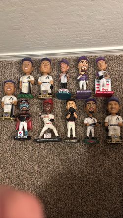 Ultimate Arizona Diamondbacks Bobblehead Lot (11 Pcs) - 2001 WS Legends & Marte Luchador